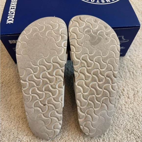 Birkenstock White Mayari Sandals - Picture 5 of 7